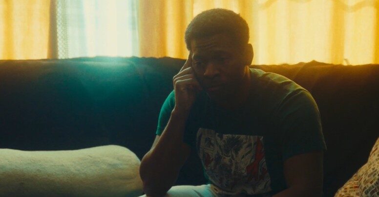 Antwone Barnes as Eddie in Liquor Bank
