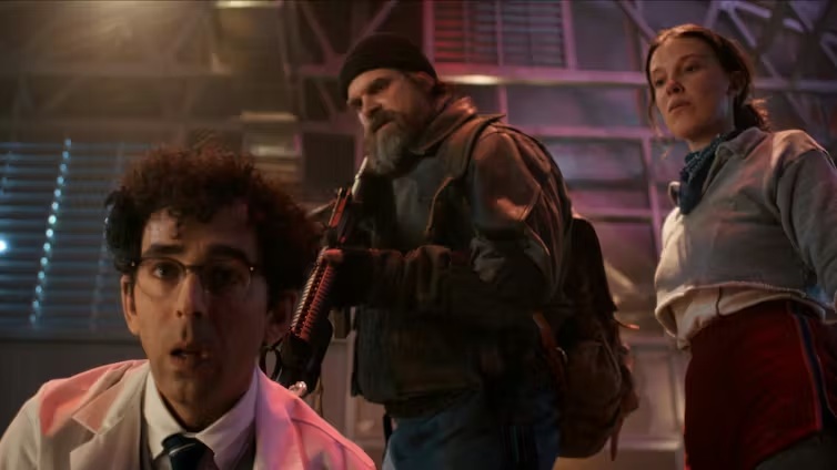 David Harbour as Jim Hopper in Stranger Things.