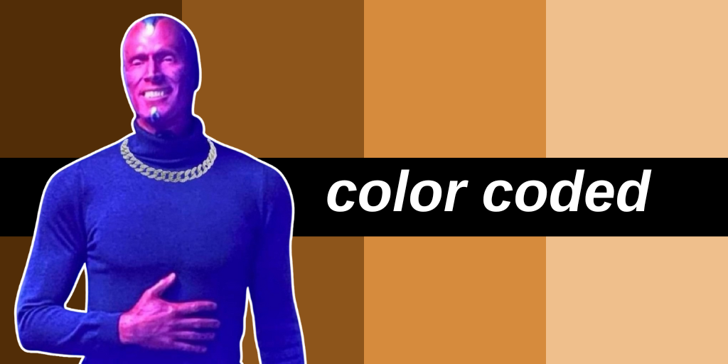 Vishawn image on a background of tan and peach tones.